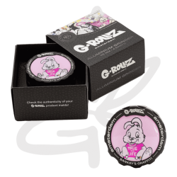 Accessoires Grinder Banksy "Thug for life" 3 parties 53mm - G-Rollz - Grinder Weed