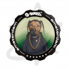 👨‍🎨 Grinder Pets Rock "Rap" 53mm - G-Rollz - Gardenz CBD Shop 👨‍🎨