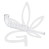🌿💨 Pipe en verre Spirale 17cm - KAWUM 💨🌿