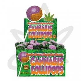 Sucette au cannabis Purple...