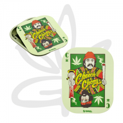 Magnet Cheech&Chong "Playing cards" pour petit plateau 14x18 - G-Rollz