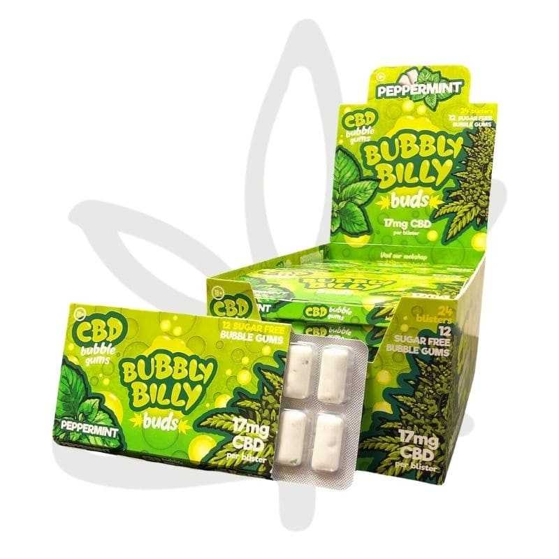 Chewing gum CBD Peppermint 17mg CBD - Gardenz CBD Shop