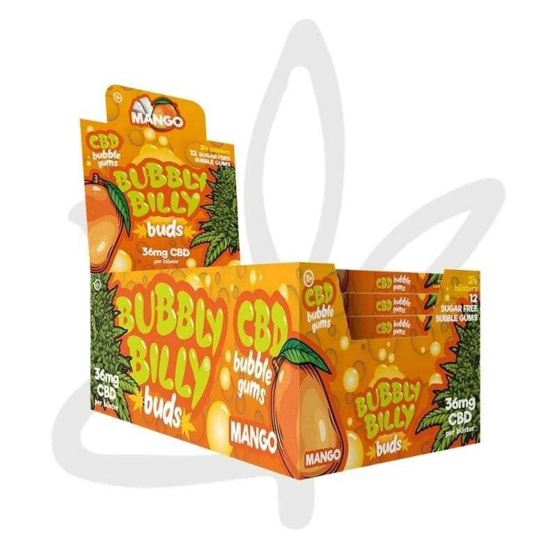 Chewing gum CBD Mango 36mg CBD - Gardenz E CBD Shop