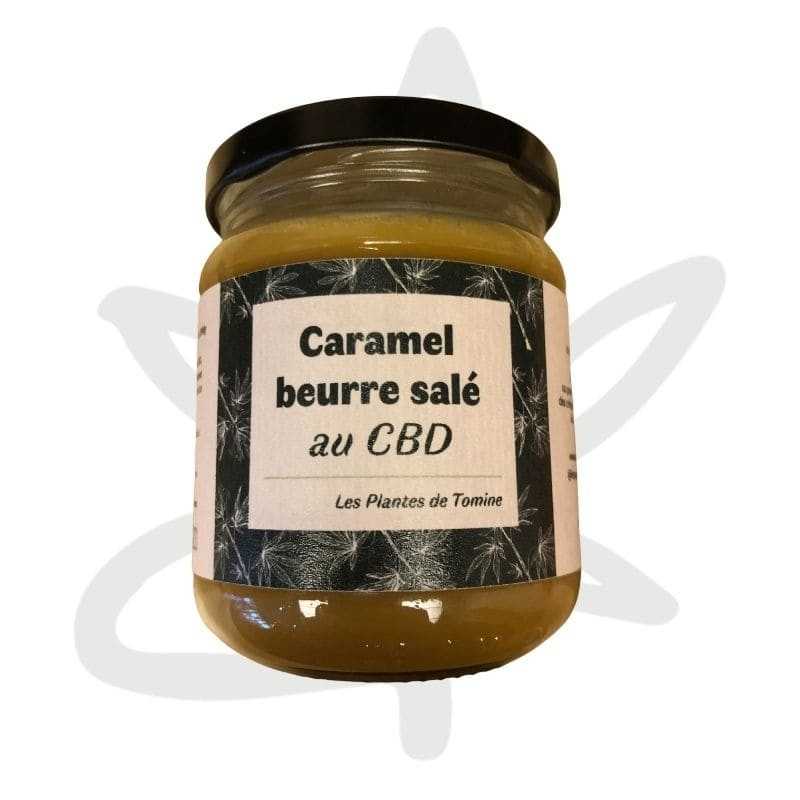 🍬Caramel beurre salé au CBD 200gr - Les plantes de Tomine - Gardenz Eshop CBD🍬