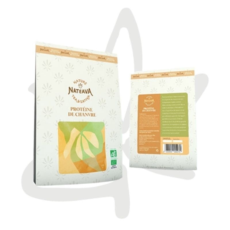Proteine de Chanvre 50% 250g - Nateava - Gardenz CBD Shop Proteine de Chanvre 50% 250g - Nateava - Gardenz CBD Shop