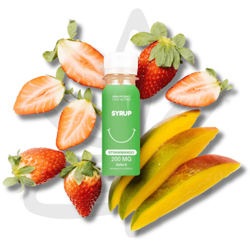 🍓🥭Sirop Delta 9 Strawberry Mango - SWEET LIFE - Gardenz 🥭🍓