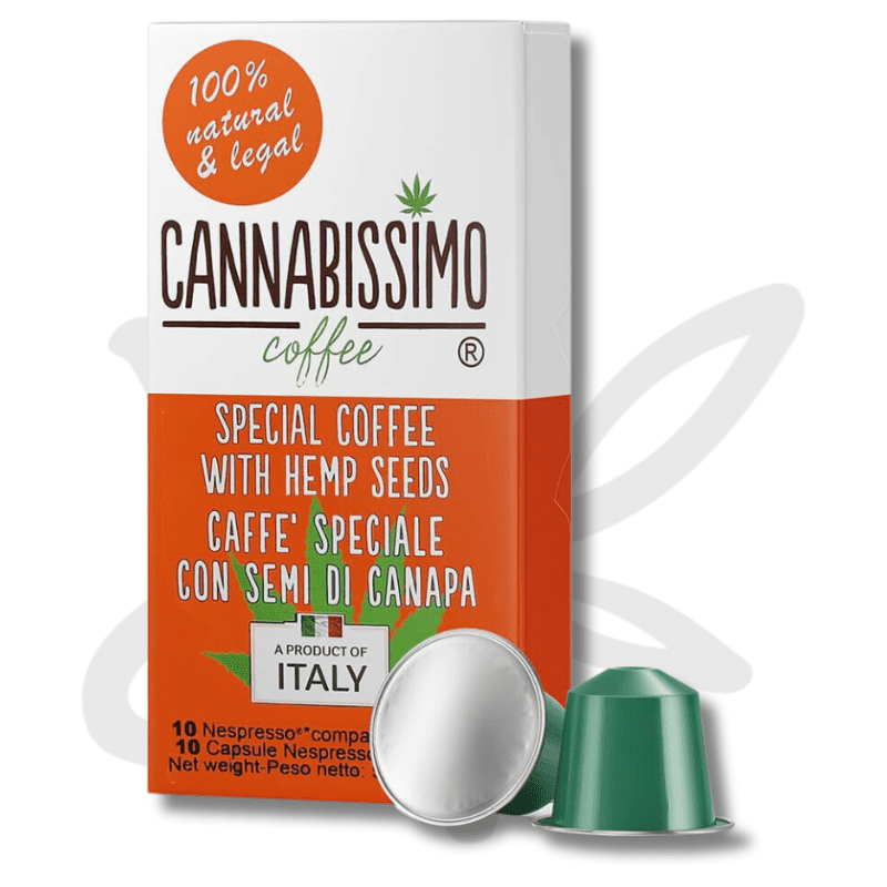 Dosette café nespresso aux graines de chanvre - Gardenz CBD Shop