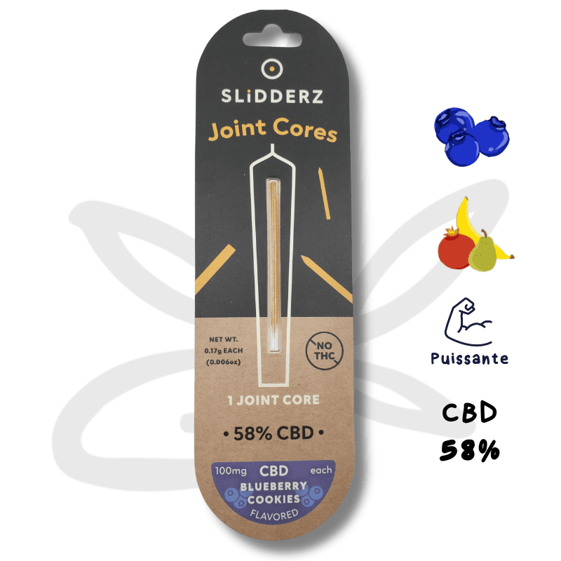 1 Joint Core Blueberry Cookies 58% CBD - Slidderz - CBD Extract - Gardenz 1 Joint Core Blueberry Cookies 58% CBD - Slidderz - CBD Extract - Gardenz
