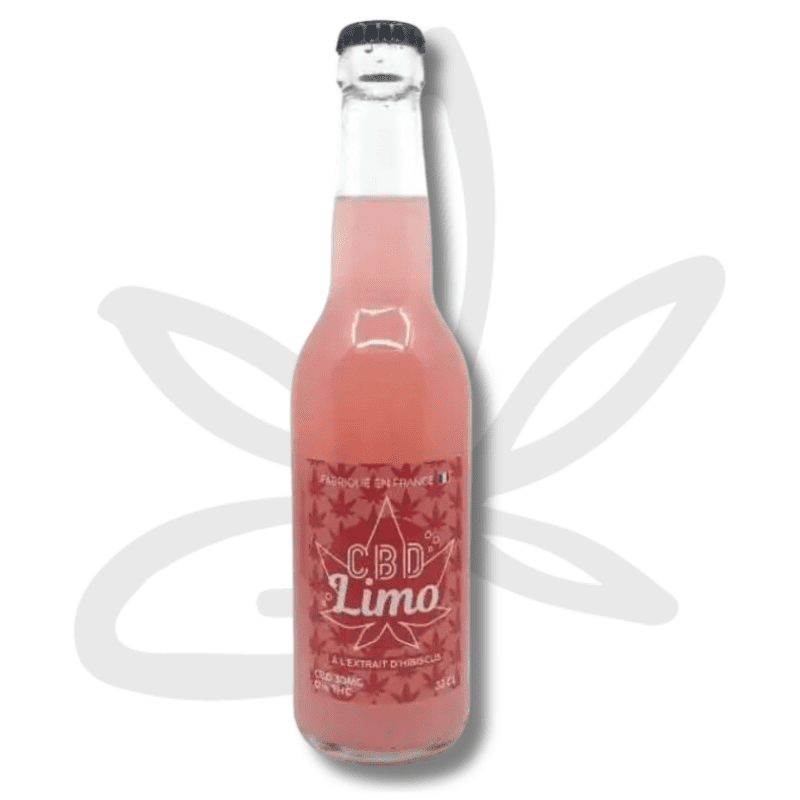 Limonade Hibiscus CBD 33cl - Gardenz CBD Shop