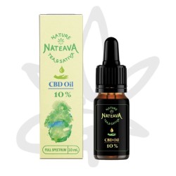 Huile CBD 10% Full Spectrum 10 ml - Nateava