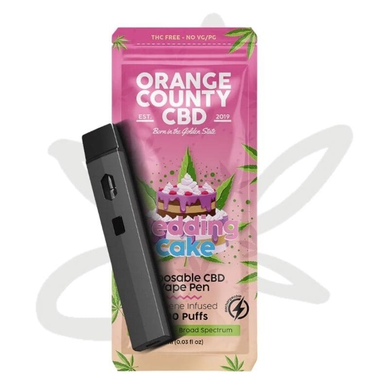 Vape pen CBD jetable wedding cake - Gardenz CBD Shop