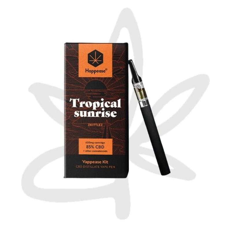 Vape pen CBD kit Vappease Tropical Sunrise - Gardenz CBD Shop