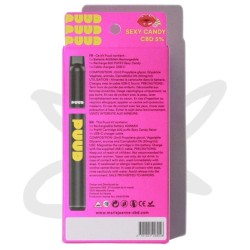 Puff CBD 100mg "PUUD Sexy Candy" 600 puffs (rechargeable) - Marie Jeanne﻿
