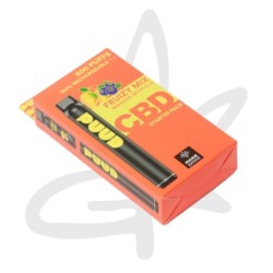Puff CBD 100mg "PUUD Fruizy Mix" 600 puffs (rechargeable) - Marie Jeanne﻿
