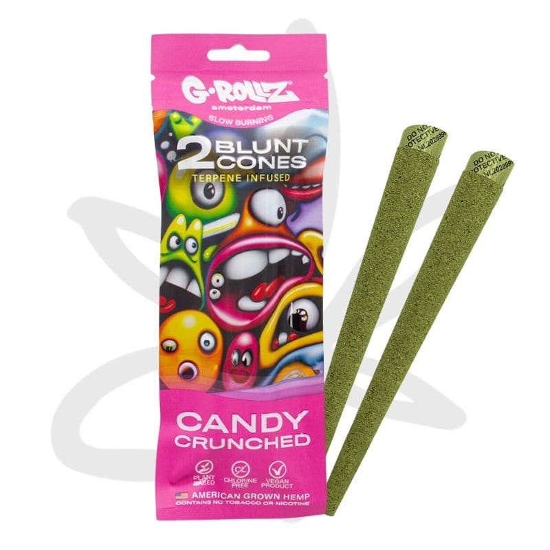 🍬 Blunt Candy Crunched pre-rolled x2 - G-ROLLZ - Gardenz CBD Shop 🍬