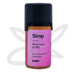 Sirop Delta 9 THC Berry Haze 10mg THC 12ml - Puffy - Sirop THC
