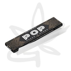 Feuilles à rouler "POP" Black Paper O Plomo king size slim x40 - PRT LAB - Accessoires cannabis