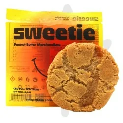 Space cookie Delta 9 THC 50mg "Peanut Butter Marshmallow" - Puffy