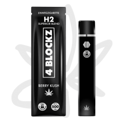 Vape Berry Kush 95% 10-OH-HHC 500 puffs - 4 Blockz
