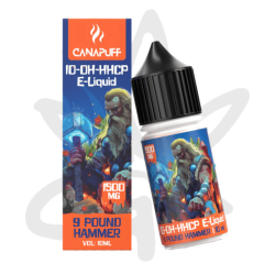 E liquide 10-OH-HHCP 1500mg "9 pounds hammer" 10ml - Canapuff