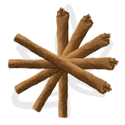 BACKWOODS Silver Cigars Leaf Paper x5