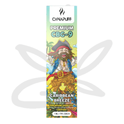 Puff CBG9 79% "Carribean Breeze" 300 puffs – Canapuff