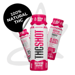 Sirop THC 30mg "Raspberry" 60ml - Canapuff