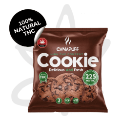 Cookie THC 225mg x3 (75mg/cookie) - Canapuff