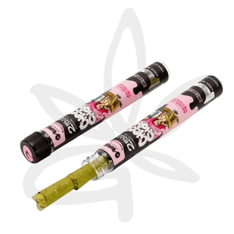Blunt pré roulé "Cheech&Chong Strawberry Cheesecake" x2 - G-ROLLZ