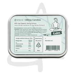 Gummies CBD 600mg "Calm" Mixed Fruit x60 - Enecta