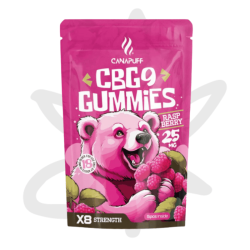Gummies CBG9 25mg "Raspberry" x5 – Canapuff