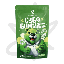 Gummies CBG9 25mg "Sour Apple" x5 (5mg/gummy) – Canapuff