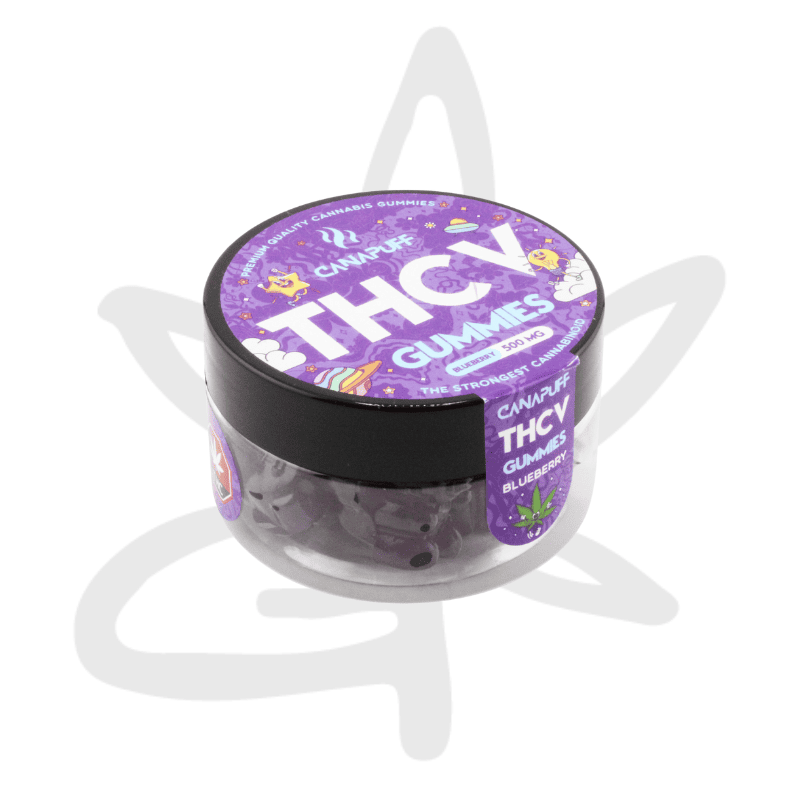 Gummies THCV 500mg Blueberry - Canapuff