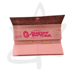 Feuilles à rouler thug for life king size slim avec toncs et plateau - G rollz