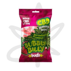 Gummies bear CBD 300mg Strawberry - Bubbly Billy Buds