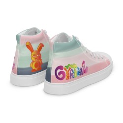 Men’s high top canvas shoes