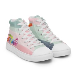 Men’s high top canvas shoes