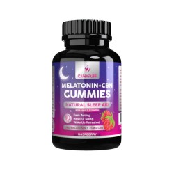 Gummies CBN + mélatonine Framboise x10 - Canapuff