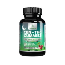 Gummies THC 50mg + CBN 750mg Cerise – Canapuff
