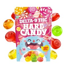 Gummies THC Delta 9 100MG "Hard Candy" x10 (10mg/gummy) – Canapuff