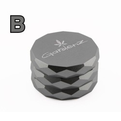 Grinder en acier 63mm - Gardenz