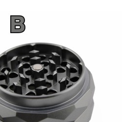 Grinder en acier 63mm - Gardenz