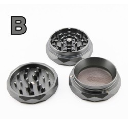 Grinder en acier 63mm - Gardenz