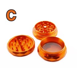 Grinder en acier 63mm - Gardenz