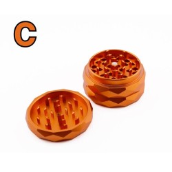 Grinder en acier 63mm - Gardenz