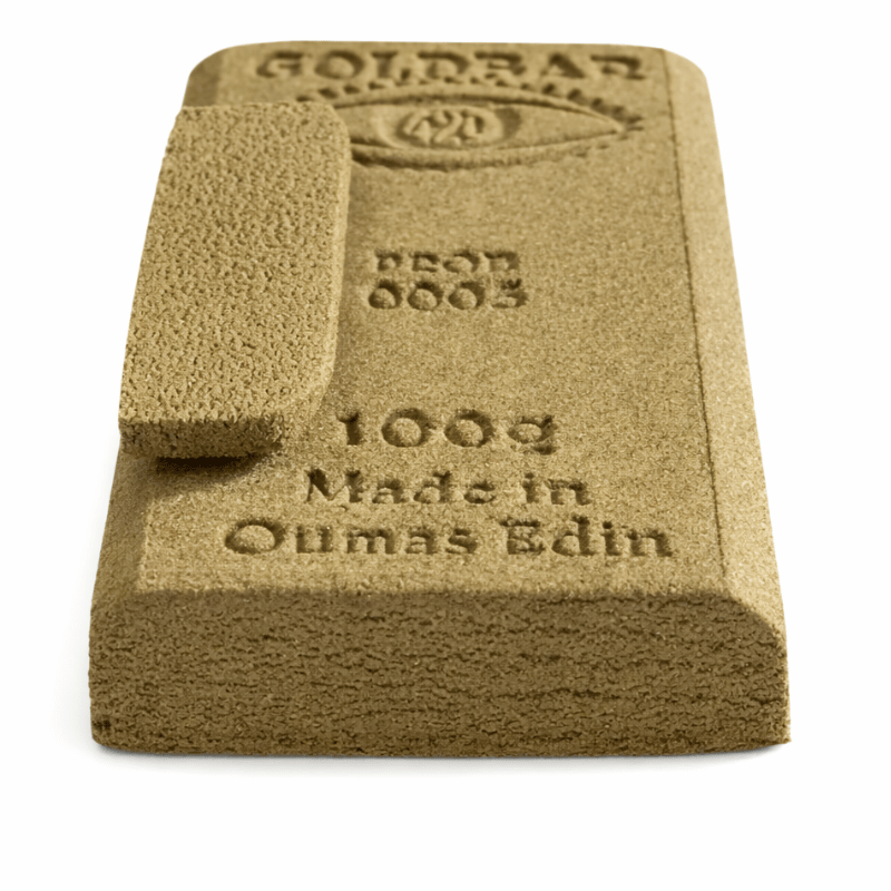 Résine CBD Goldtonic Hash 10g - Goldbar420