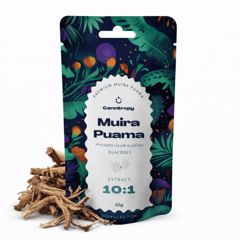 Muira Puama Extract 10:1 (Ptychopetalum olacoides) 10g - Canntropy