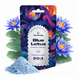 Powder Extract 20:1 (Nymphaea Caerulea) 25g - Canntropy