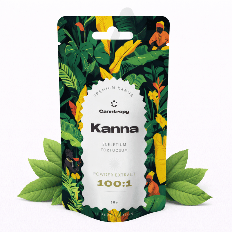 Kanna Powder Extract 20:1 (Sceletium Tortuosum) 100g - Canntropy