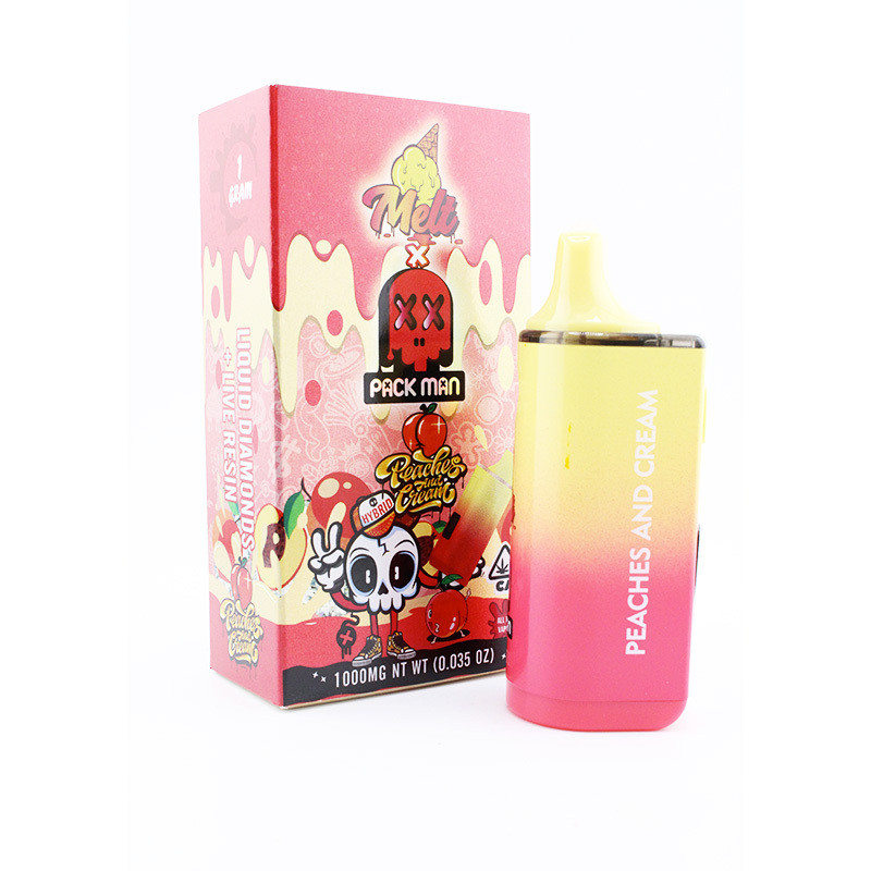 Puff Peach & Cream 1000mg – Packman